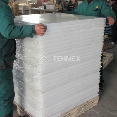  Полиэтилен листовой 22x500x500 мм TECAFINE PE10