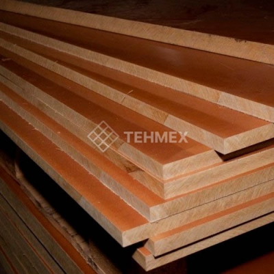  Текстолит лист 20x1000x1000 мм ПТ,ПТК ГОСТ 28611-90