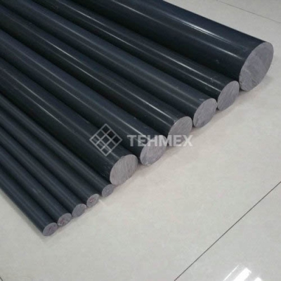  Капролон МГ графитонаполненный стержень 20 мм ПА-6(ПОЛИАМИД)