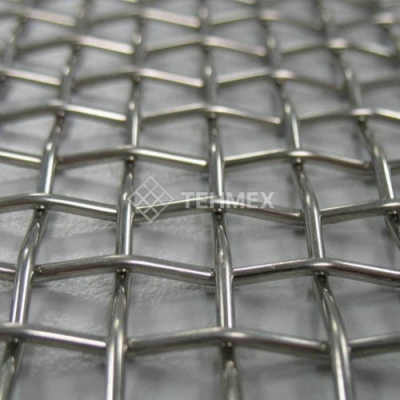  Сетка рифленая для грохотов 21x21x6 мм ГОСТ 3306-88