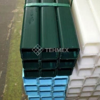  Профиль полипропиленовый синий 80x100 мм